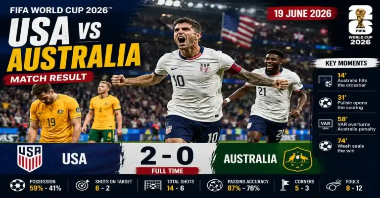 USA vs Australia