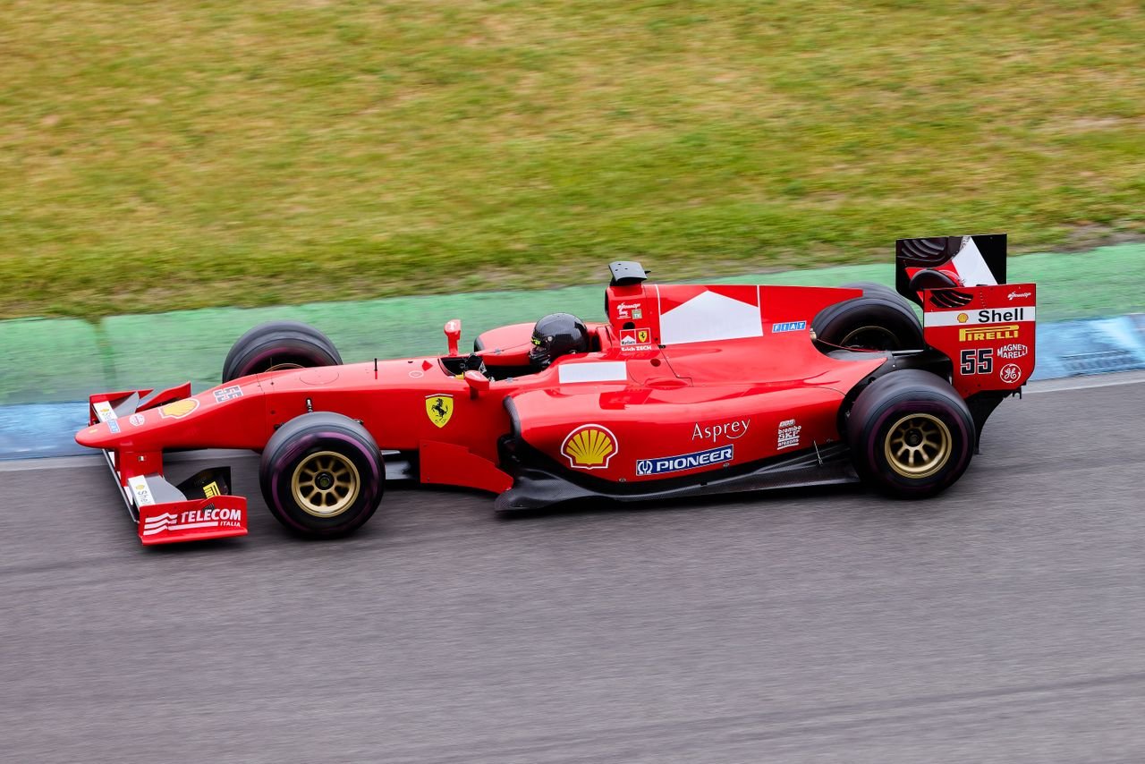 F1 calendar 2026 race car on track