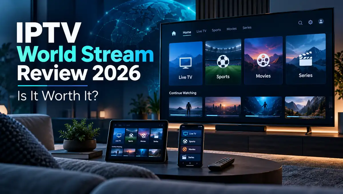 IPTV World Stream Review 2026 — Is It Worth It? (Honest Test)